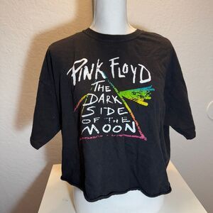 Pink Floyd cropped tee